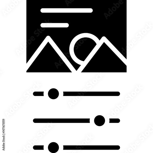 Editing Icon Vector Element