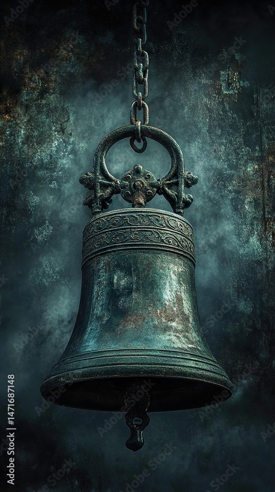 Obraz premium Rusty Ancient Bell