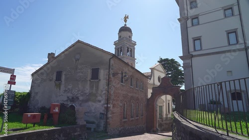 The castle of Udine, Italy