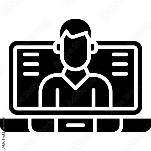 Tutoring Icon Vector Element