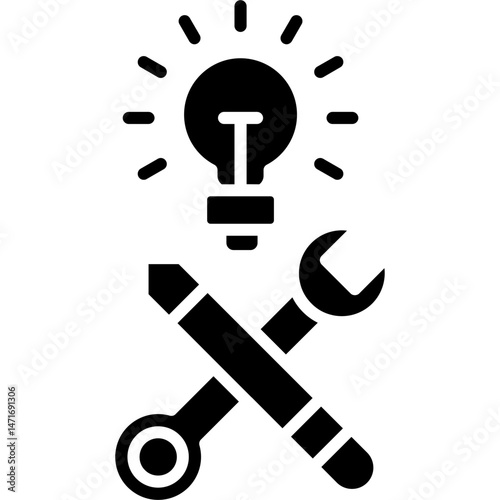 Vocational Education Icon Vector Element