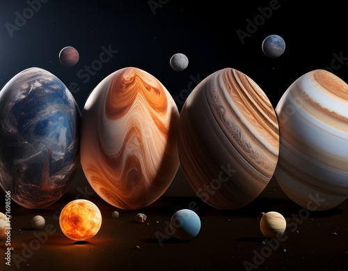 planet and moon