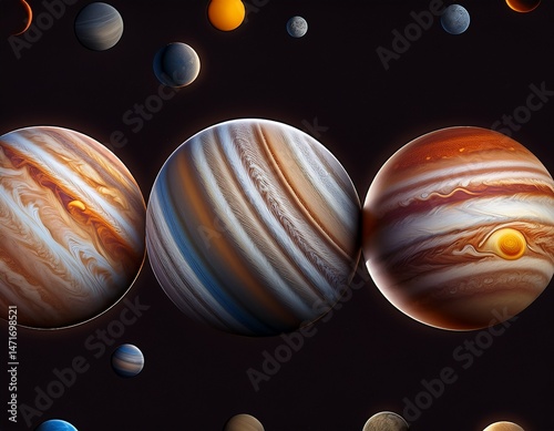 planet in space