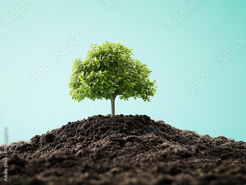 Glowing plant global saving