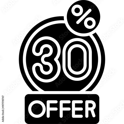 Discount Icon Vector Element