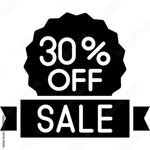 Discount Icon Vector Element