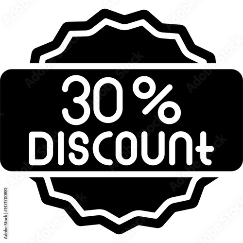 Discount Icon Vector Element