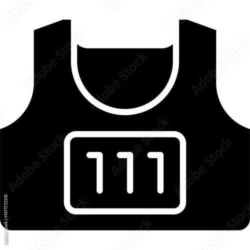 Sports Bra Icon Vector Element