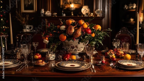 view of food on the table