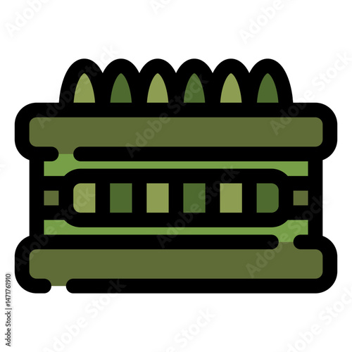 bullets set icon