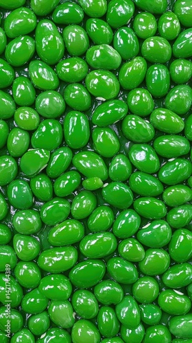 Close-up of green beans photo