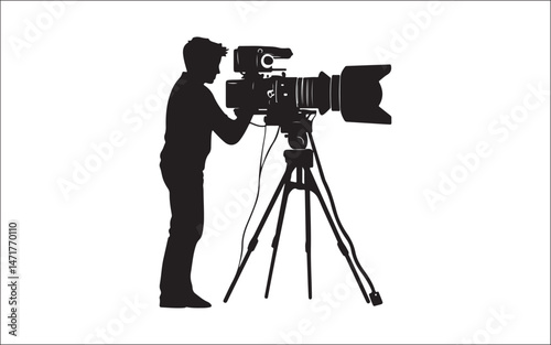 photographer with camera