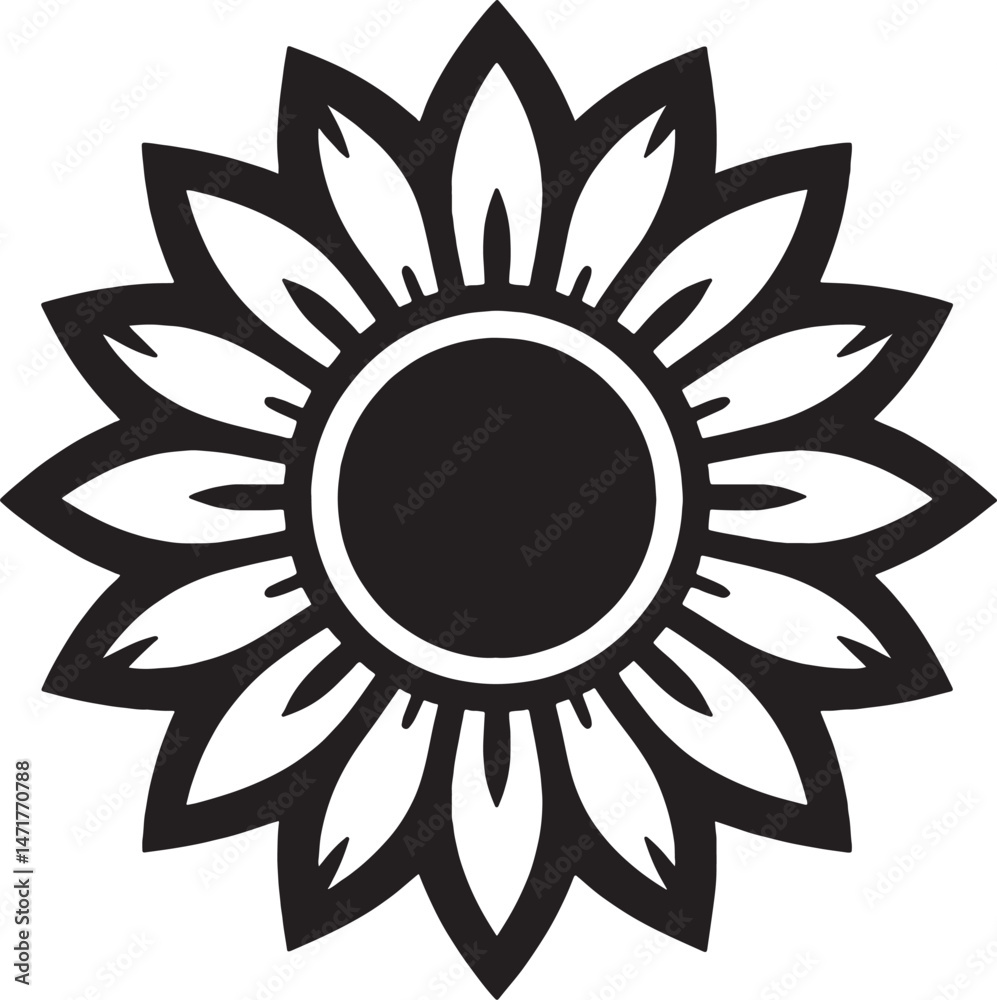 Flower Vector Illustration for Design Projects Flower Vector Illustration for Design Projects