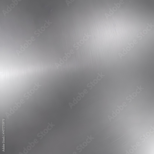 Sleek silver metallic texture, brushed finish , shiny, vector, foil