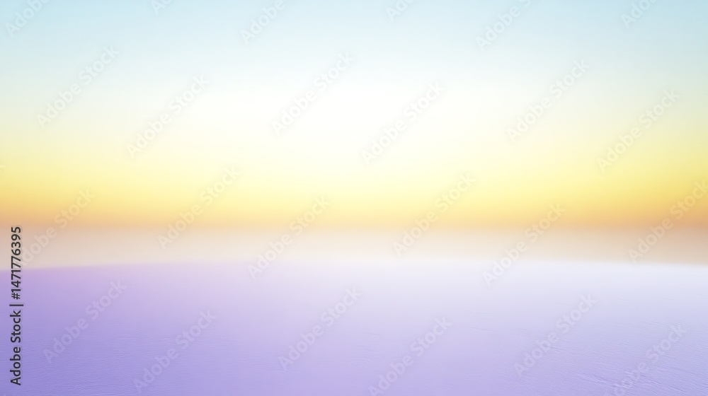 Obraz premium Pastel Sunset Landscape.