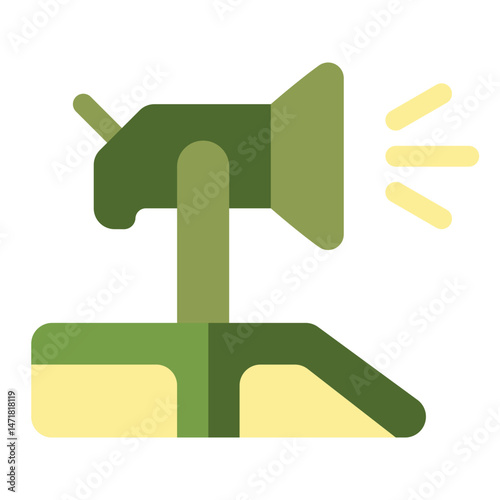 military searchlight icon