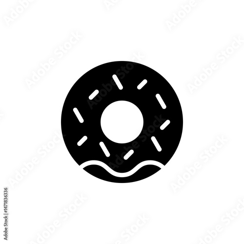 doughnut, donut, bakery, sweet snack icon