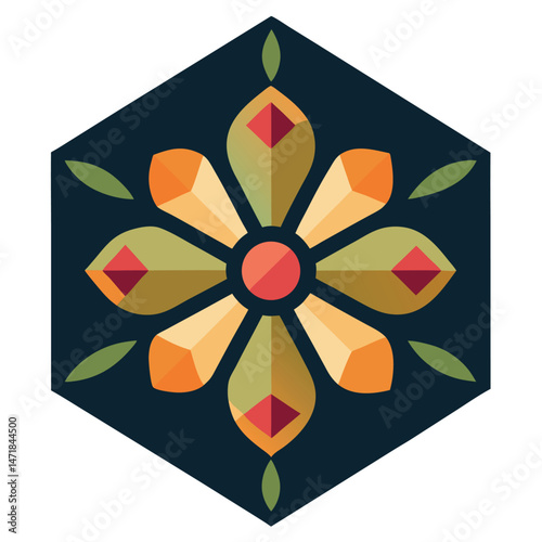Silhouette vector art of a guava garden featuring stylized fruit trees in black graphic style.