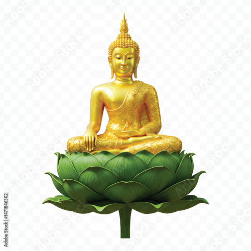 buddha statue in the garden