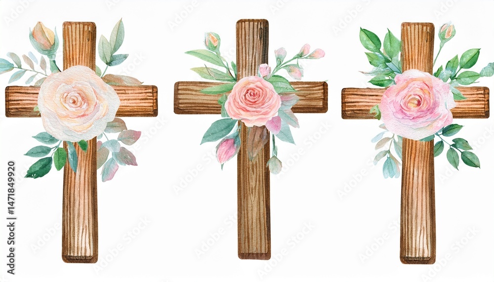 cross on the sky