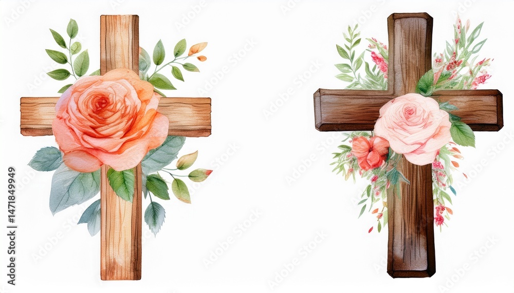 cross on the sky