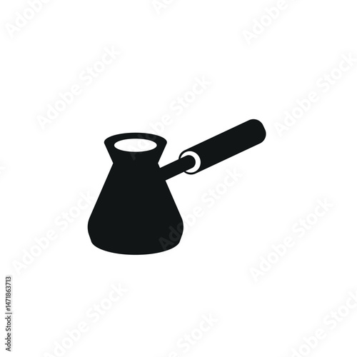 Cezve icon. Simple cezve icon for social media, app and web design. Vector illustration.