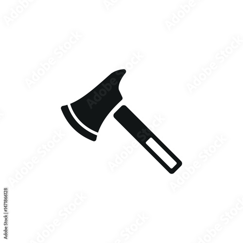 Fire axe icon. Simple fire axe icon for social media, app and web design. Vector illustration.