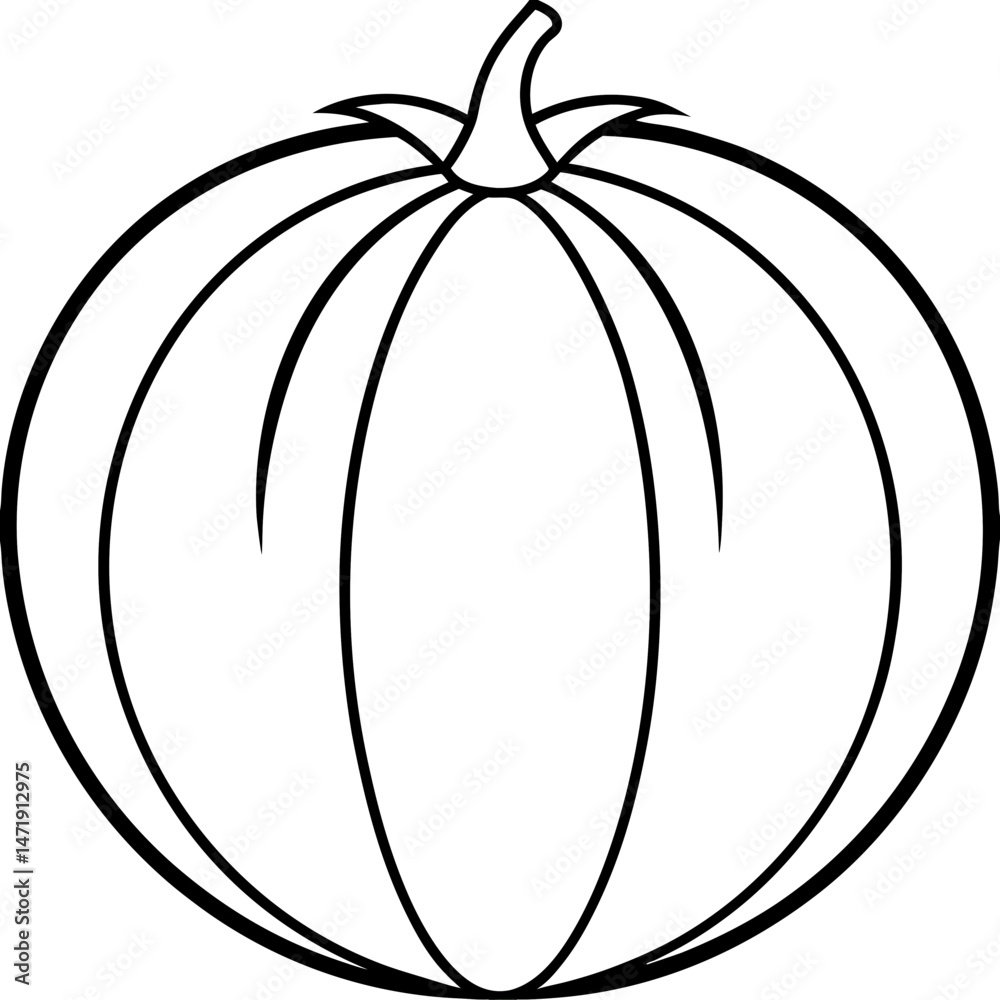 Tomatillo out line vector Tomatillo out line vector