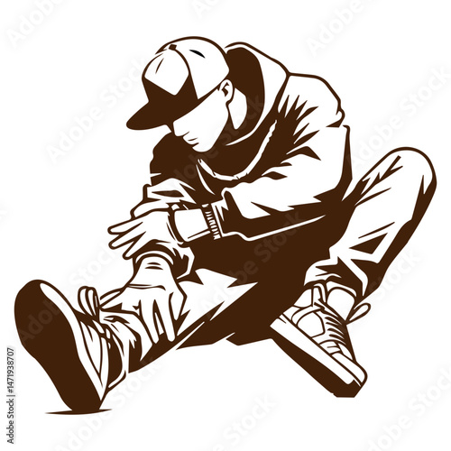 Hip Hop Dancer, Street Dancer, Rhythmic Motion, Rapper