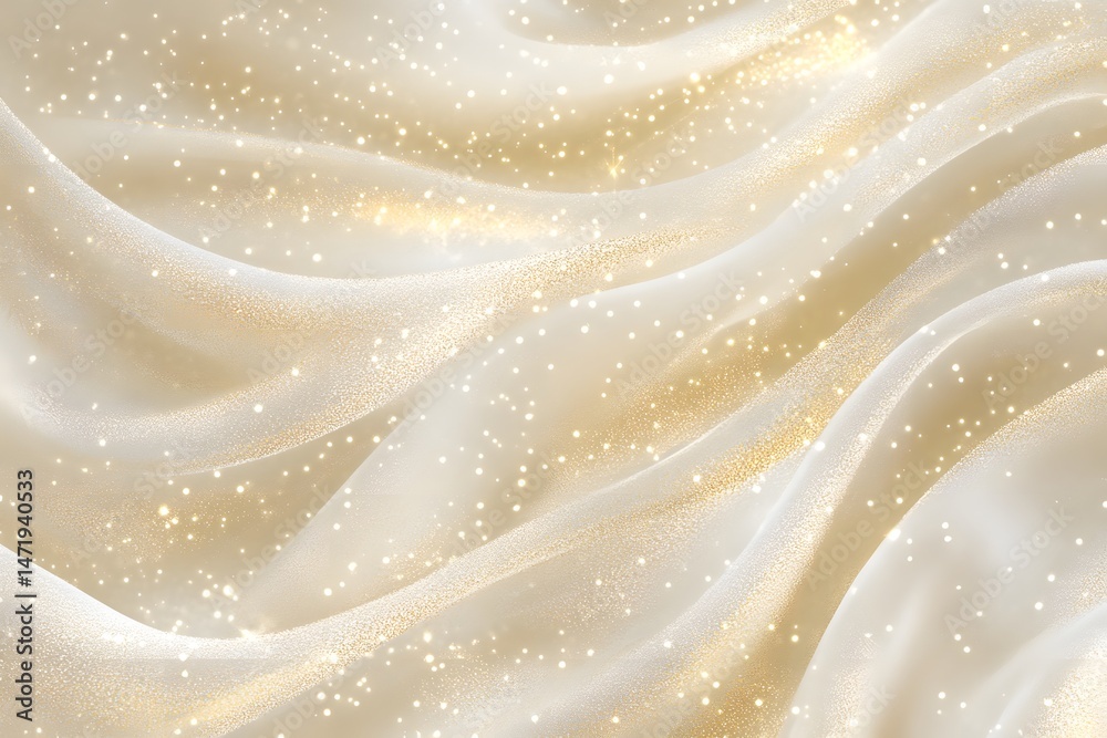 Shimmering Gold Fabric Texture Shimmering Gold Fabric Texture