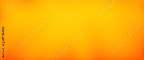 Vibrant orange and yellow gradient sky creates stunning warm toned background