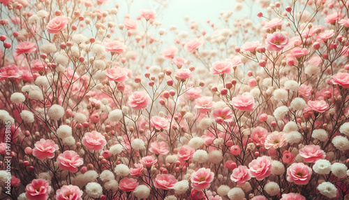 pink rose petals background