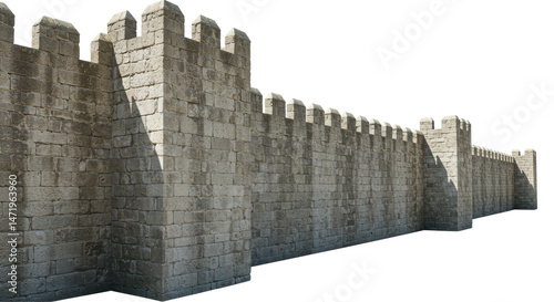 Foto Isolated Stone Wall