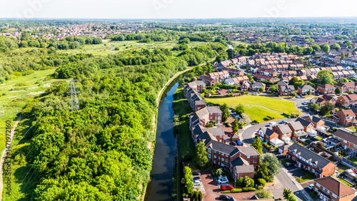 Leeds Liverpool canal in spring