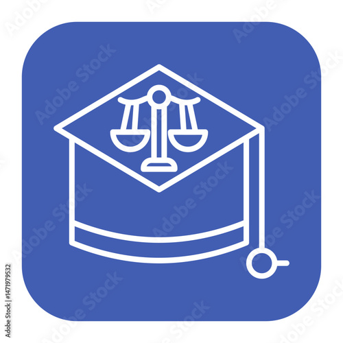 Lawyer Hat Icon