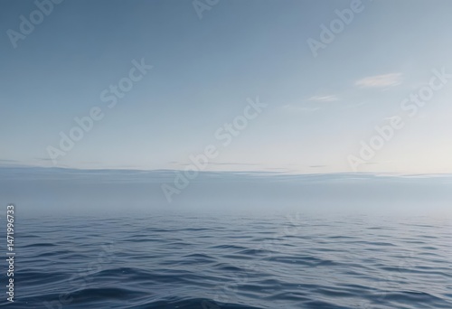 Wallpaper Mural Subtle blue-to-white gradient, evokes calm ocean depths  ,  turquoise,  ocean,  smooth Torontodigital.ca