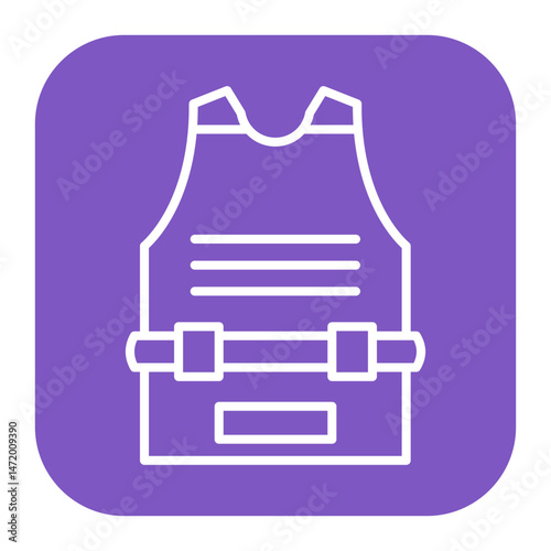 Bulletproof Vest Icon