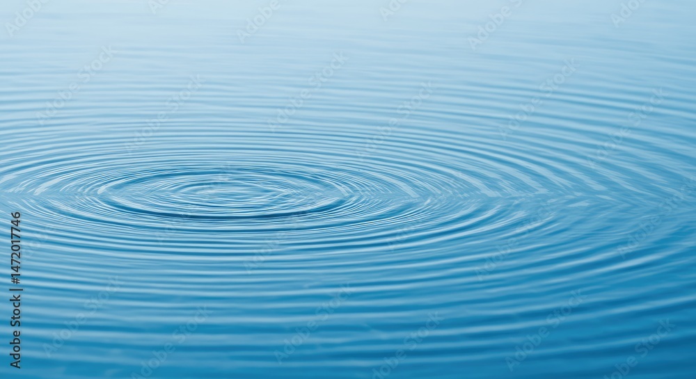 Fototapeta premium Ripples on still water