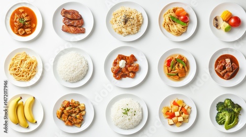 Variety of Asian Dishes photo