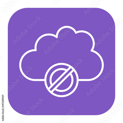 Cloud Inaccessible Icon
