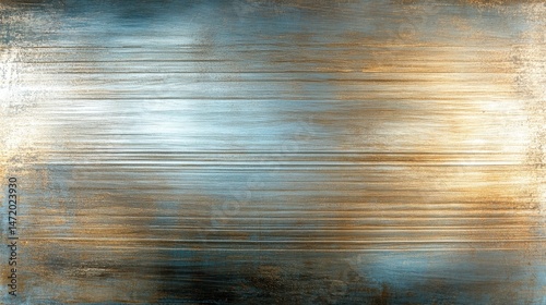 Abstract Texture with Blue and Gold Gradient Background Design