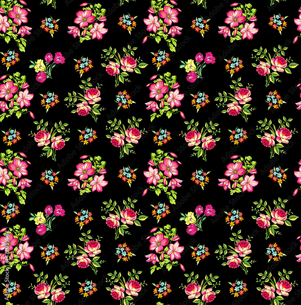 seamless floral pattern seamless floral pattern