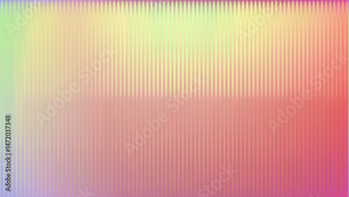 Red ribbed glass texture background