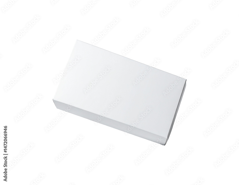 Floating retail product box mockup, blank label, PNG Floating retail product box mockup, blank label, PNG
