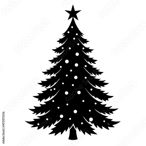 christmas tree vector