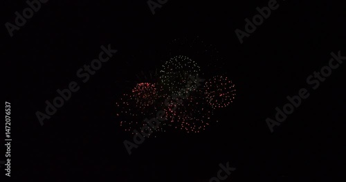 salute fireworks for a holiday big salute