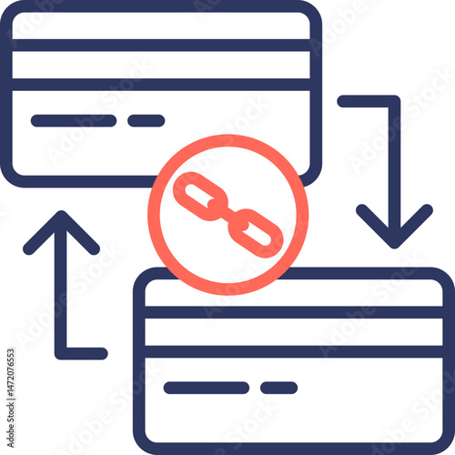 Payment Link line color icon