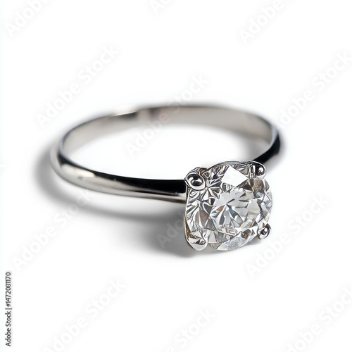 Radiant solitaire diamond ring symbolizes eternal vows, cosmic love rituals, and glitters like Diwali's luminous lanterns