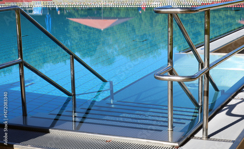 Wettkampf Schwimmbad Urlaub 