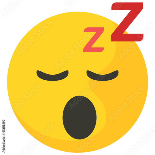 Emoticon Sleeping